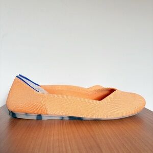 Rothy's The Flat Slip On Ballet Flats in Tangerine Women's shoe size 9 Orange